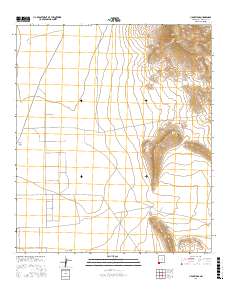U Bar Ridge 2017 topographic map thumbnail
