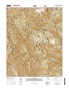 Valle Grande Peak 2017 topographic map thumbnail