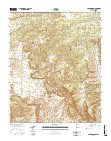 Vanderwagen Draw 2017 topographic map thumbnail