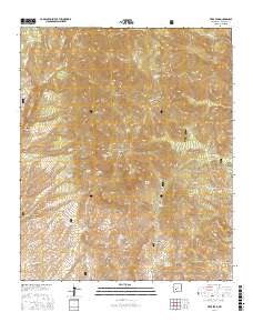 Vicks Peak 2017 topographic map thumbnail