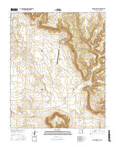 Waggoner Ranch 2017 topographic map thumbnail