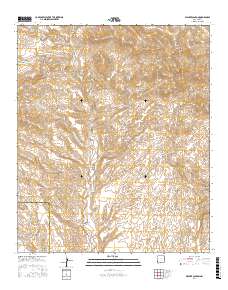 Walker Canyon 2017 topographic map thumbnail