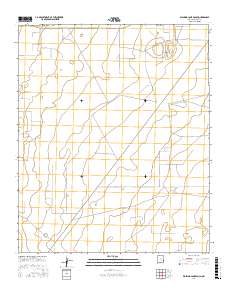 Walking Cane Ranch 2017 topographic map thumbnail