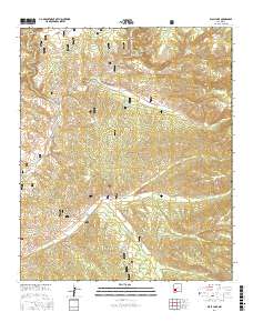 Wall Lake 2017 topographic map thumbnail