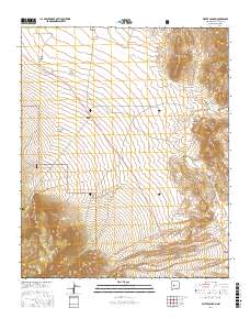 Water Canyon 2017 topographic map thumbnail
