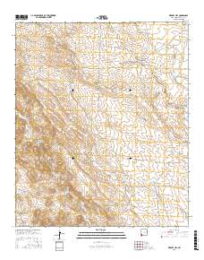 Werney Hill 2017 topographic map thumbnail