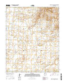 West of La Vida Mission 2017 topographic map thumbnail