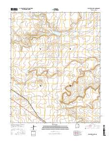 Weatherly Lake 2017 topographic map thumbnail