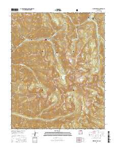 Wheeler Peak 2017 topographic map thumbnail