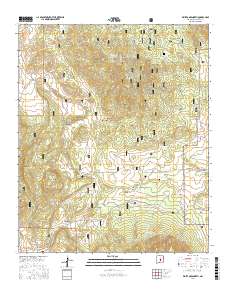 White Oaks North 2017 topographic map thumbnail