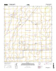 White Sands NE 2017 topographic map thumbnail