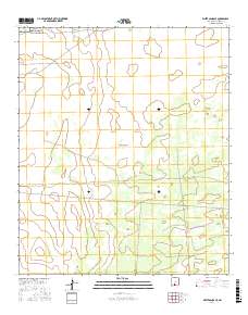 White Sands SE 2017 topographic map thumbnail