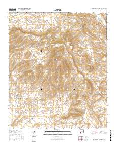 Whitehorse Mountain 2017 topographic map thumbnail
