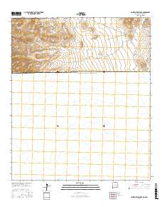 Whitewater Creek 2017 topographic map thumbnail