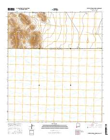 Whitewater Mountains 2017 topographic map thumbnail