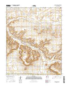 Pueblo Bonito 2017 topographic map thumbnail