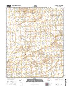 Pueblo Bonito NW 2017 topographic map thumbnail
