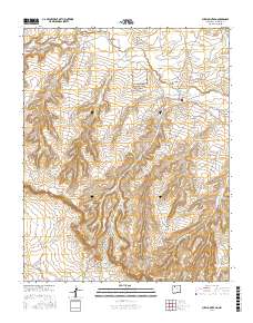 Pueblo Pintado 2017 topographic map thumbnail