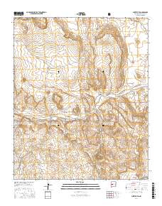 Puertecito 2017 topographic map thumbnail