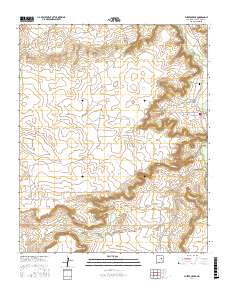 Puerto Creek 2017 topographic map thumbnail