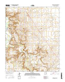 Puerto De Luna 2017 topographic map thumbnail
