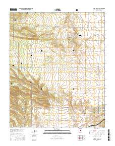Punta de Agua 2017 topographic map thumbnail