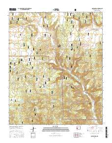Queens Head 2017 topographic map thumbnail