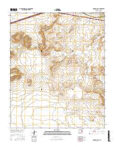 Quemado Hills 2017 topographic map thumbnail