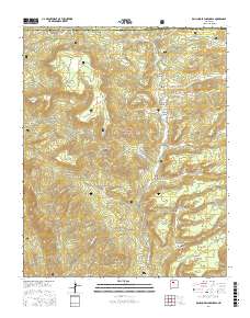 Rancho del Chaparral 2017 topographic map thumbnail