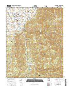 Ranchos De Taos 2017 topographic map thumbnail