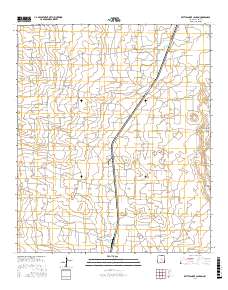 Rattlesnake Canyon 2017 topographic map thumbnail