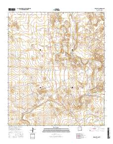 Red Bluff 2017 topographic map thumbnail