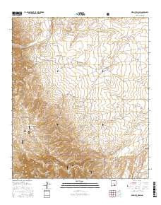 Red Bluff Draw 2017 topographic map thumbnail