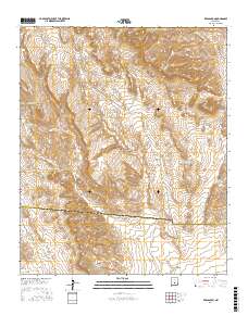 Red Canyon 2017 topographic map thumbnail
