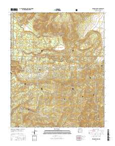 Redondo Peak 2017 topographic map thumbnail