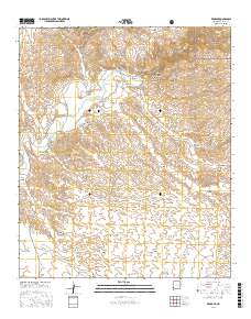 Redrock 2017 topographic map thumbnail
