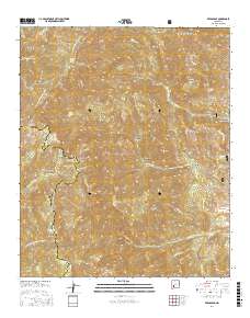 Reeds Peak 2017 topographic map thumbnail