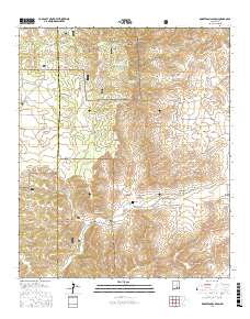 Robertson Canyon 2017 topographic map thumbnail