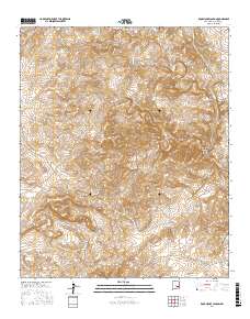 Rock House Canyon 2017 topographic map thumbnail