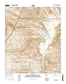 Romero Canyon 2017 topographic map thumbnail