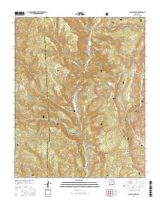 Rosilla Peak 2017 topographic map thumbnail