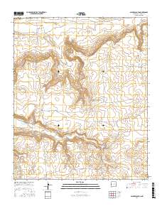 Salazar Canyon 2017 topographic map thumbnail