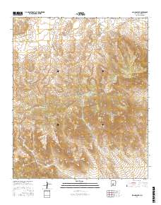Salinas Peak 2017 topographic map thumbnail