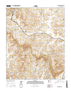 Samson Lake 2017 topographic map thumbnail