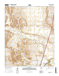 San Acacia 2017 topographic map thumbnail