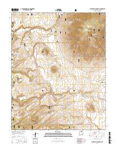 San Antonio Mountain 2017 topographic map thumbnail