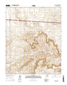 San Ignacio 2017 topographic map thumbnail