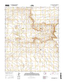 San Juan Mesa West 2017 topographic map thumbnail