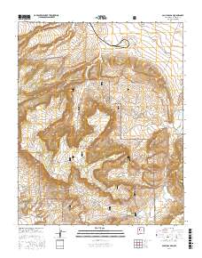 San Lucas Dam 2017 topographic map thumbnail