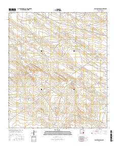 San Simon Ranch 2017 topographic map thumbnail